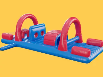 Survival Inflatable - Bouncy Low-poly 3D model