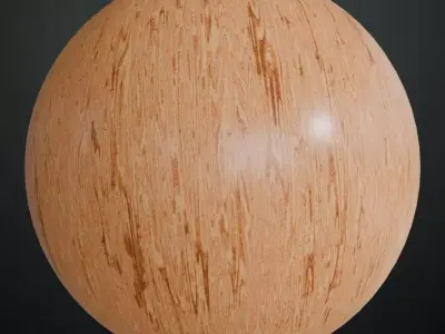 Imperial Green Lacquered Wood Inlay PBR Seamless Texture