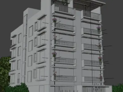 House exterior 3D model