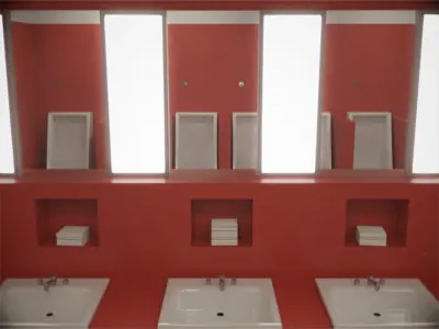 The Shining Bathroom 3D model