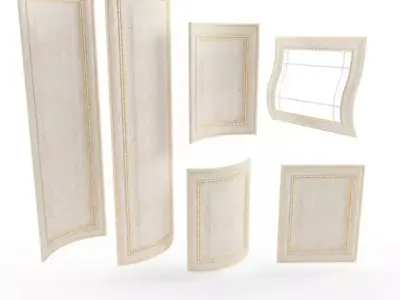 CLASSIC CABIBET DOOR 3D model