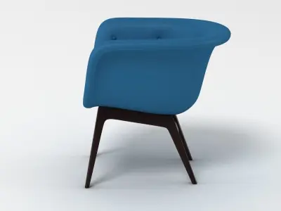 PlusHalle Chester Chair 3D model