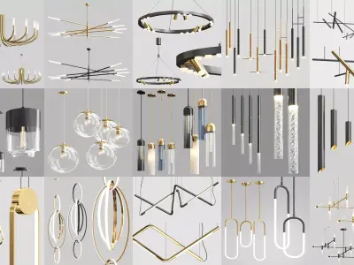 Light Collection 001 - 15 models 3D model