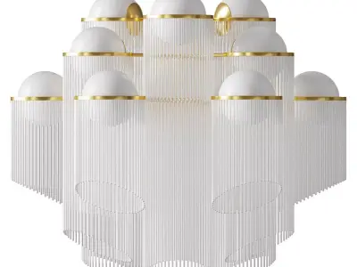 Celestial Chandelier 3D model