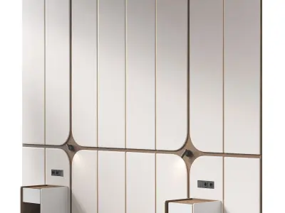 Headboard RJ Easy Design 05 3D model
