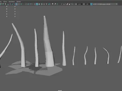 Tree maker Low-poly 3D model
