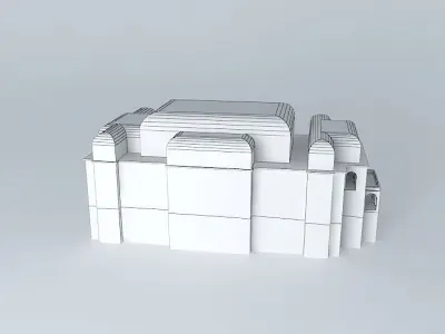 Hungaian State Operahouse 3D model