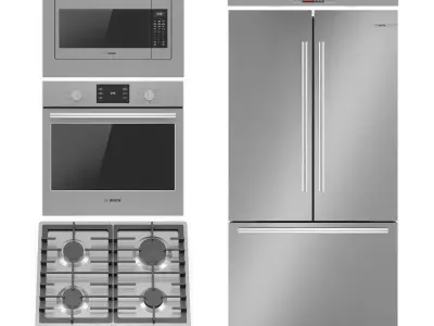 BOSCH kitchen appliances 3D model