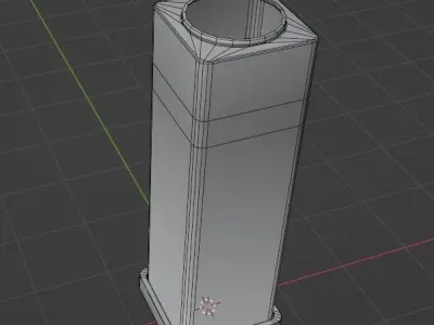 Sink Tap Low-poly 3D model