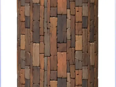 Stylized Wood Floor Seamless Texture Texture shop