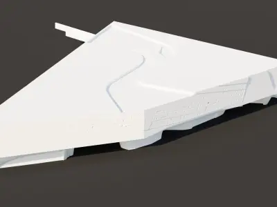 Phaeno Science Center by Zaha Hadid Low-poly 3D model