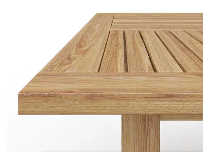 Square Table 3D model