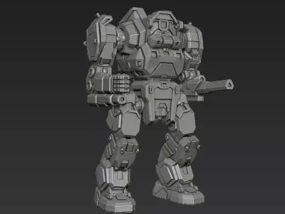 Mecha 4 3D print model