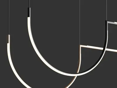 MODULAR  Hanging lamp 3D model