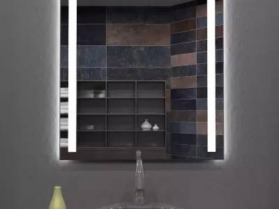 Illuminated Mirror 34 3D model