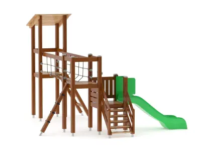 Lappset Activity Tower 17 3D model