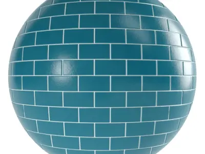 Glass Tile Materials 2- Pbr 4k By Sbsar File Texture