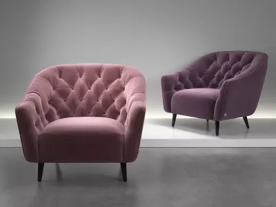Amouage Armchair 3D model