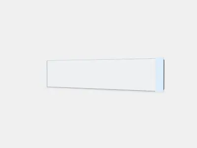 MAXIMERA Add-on side for drawer high Low-poly 3D model