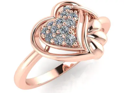 light weight gold diamond rings-C111116SKCH2026031-wt-0-5 3D print model purchase