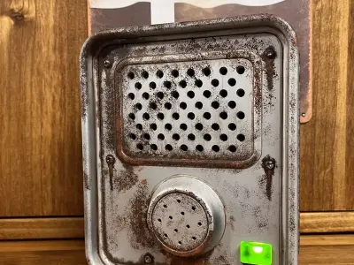 Fallout Vault-Tec Intercom Speaker 3D print model