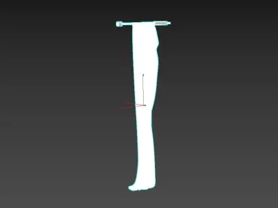 Curtain 3D model 19