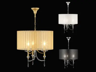 72503x Paralume Lightstar Chandelier 3D model