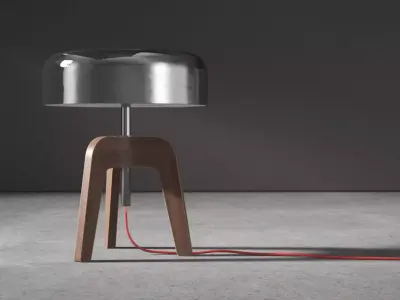 Pileo Table Lamp 3D model