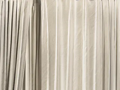 Curtain Set 488C 3D model