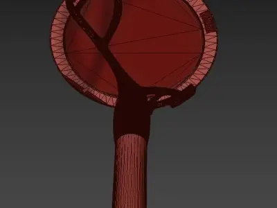 Exterior street light 8 3D model