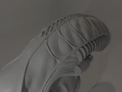 Aliens 1986 Screen Accurate Alien Warrior Head 3D Model 3D print model