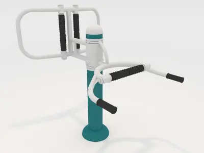 Collection Gym Outdoor 5 3D Model Pack