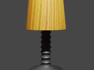 Rounded Lamp 3D model