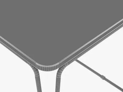 holly hunt  ANYA SIDE TABLE 3D model