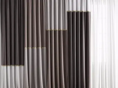 Curtain 259 3D model