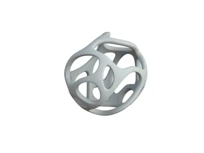 SciFi Cube Object No 29621 Low Poly Shape Texture