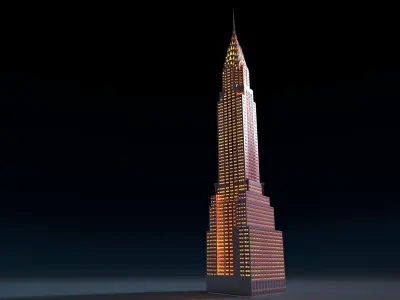 Chrysler Building 3D print model