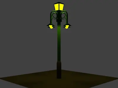 Street Lamp 1 3D model purchase