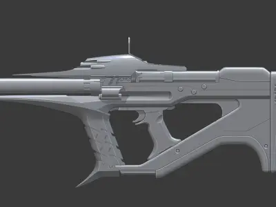 Necrosis THE RECLUSE Destiny 2 gun  3D print model