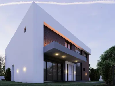 Garden Villa project 3D model