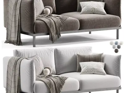 Sofa Soren Textile by Divan ru 3D model