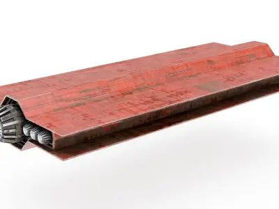 Lightweight space transporter 3D model