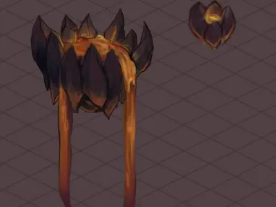 Lava Hell - Magma Pots 3D model