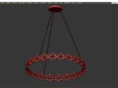APPOINT CRYSTAL FLOWER Low-poly 3D model