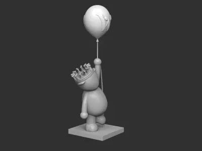 BALLOON STATUE 3D print model