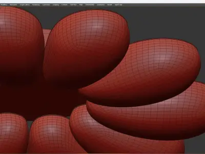 De Markt madlen Low-poly 3D model