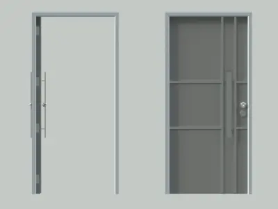 Door sets 10 3D model