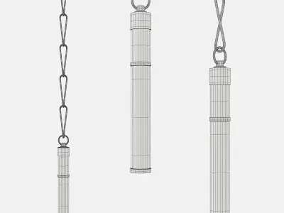 Huntington LED Mini Pendant Light Low-poly 3D model