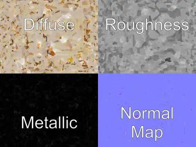 Stylized Mosque Crescent Dome model pack Low-poly 3D model