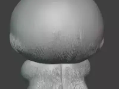 Labubu Heart Hands Pose 3D print model